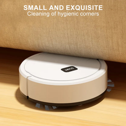 The Fully Automatic Sweeping Robot is a versatile vacuum cleaner that can also mop the floor. It's a compact, home-use device designed for convenience, known as the Lazybones Intelligent 3-in-1 Sweeper. - 02ALABA