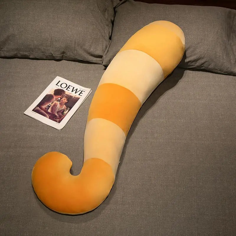 Cat Tail Long Throw Pillow Bed Side Sleep Leg Clamping Pillow Pillow Cushion Surprise Gift for Children and Girlfriends - 02ALABA