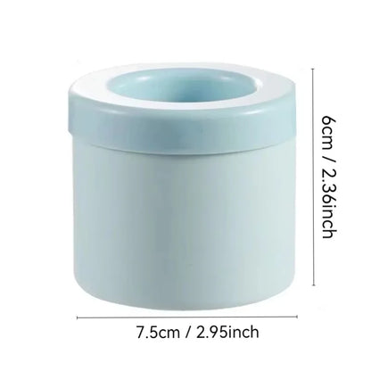 Silicone Ice Cube Mold Round Ice Bucket Summer Homemade DIY Refrigerator Freeze Ice Maker Creative Ice Cube Mold Barware Tools