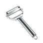 Multifunctional Kitchen Peeler: This stainless steel vegetable and fruit peeler is a durable household tool, perfect for slicing potatoes and shredding carrots. - 02ALABA