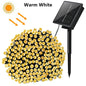 23-99ft LED Solar Light 50-300 Lights Outdoor Waterproof Fairy Garland Lights Christmas Party Halloween Decorations Solar Lights