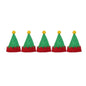 Christmas Wine Bottle Cover Caps, Red and Green Xmas Hat and Scarf Sets, Home Ornament, Festival Party Tableware Decoration Supplies - 02ALABA