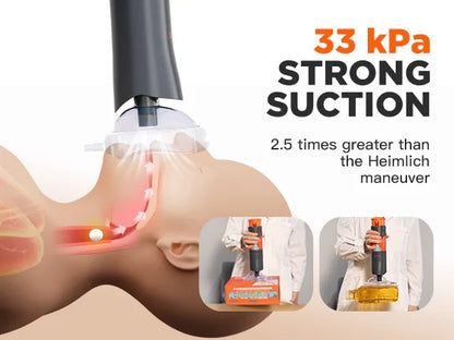 CPR Mask First Aid Choking Rescue Device Travel Home Choking Emergency Device Adult Children Portable Asphyxia Rescue Machine