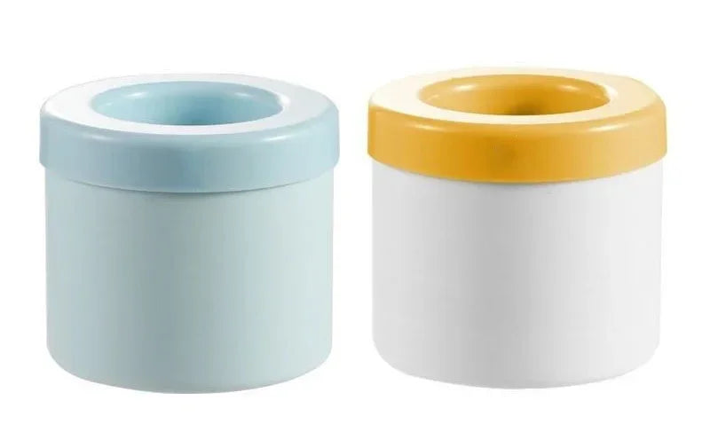 Silicone Ice Cube Mold Round Ice Bucket Summer Homemade DIY Refrigerator Freeze Ice Maker Creative Ice Cube Mold Barware Tools