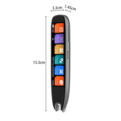 S65 Pro Smart MultifunctionTranslation Real Time Languages Translator Business Dictionary Pen Voice Scan Translator Pen