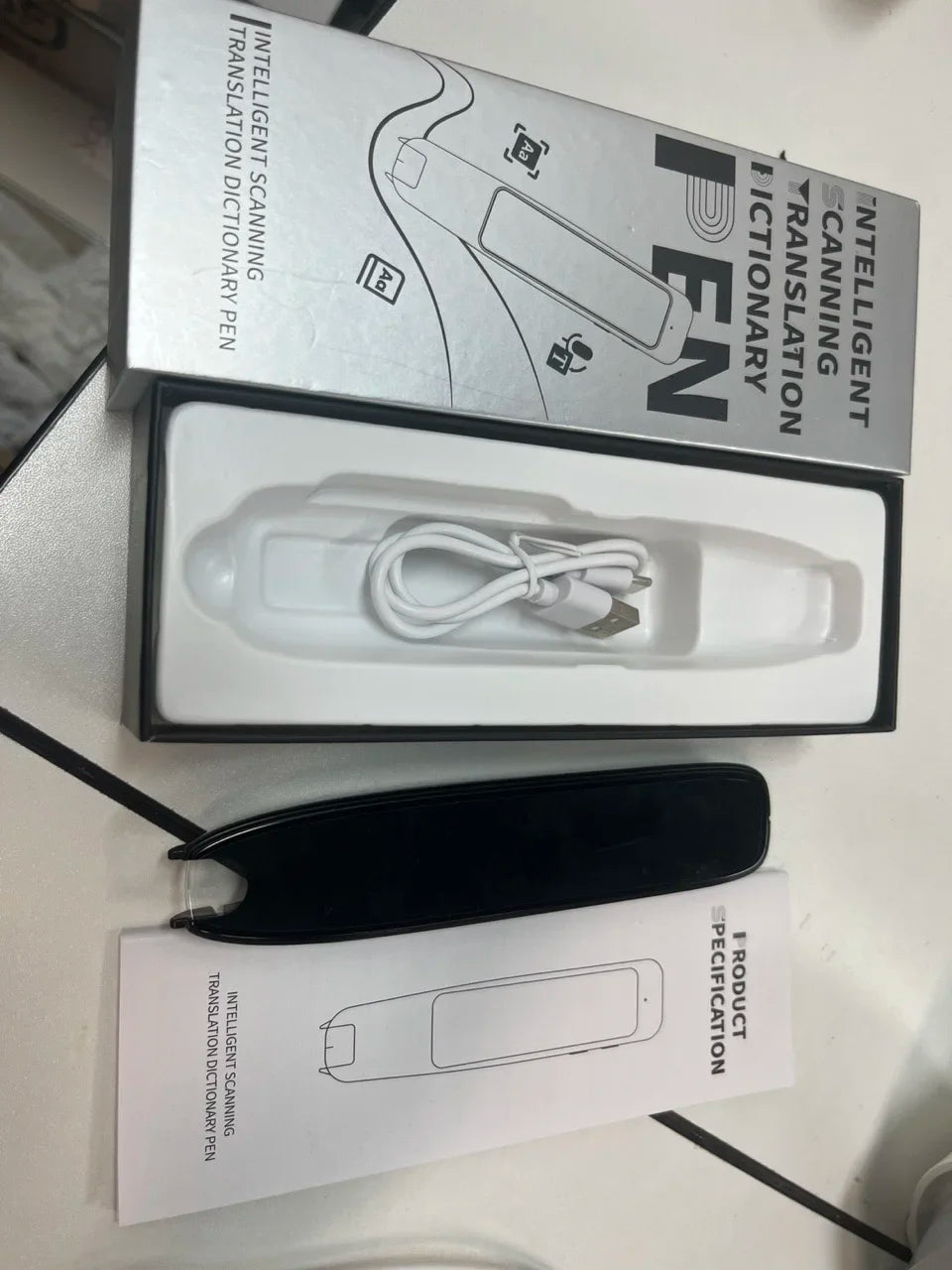 S65 Pro Smart MultifunctionTranslation Real Time Languages Translator Business Dictionary Pen Voice Scan Translator Pen