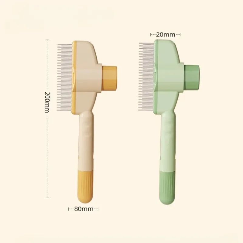 Pet Cat Comb Cat Dog Hair Remover Brush Cat Hair Grooming And Care Comb For Long Hair Dog Pet Brush Hair Removal Cleaning Tool