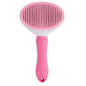 Self-Cleaning Pet Brush, Cat and Dog Comb, Hair Remover Tool for Dogs and Cats, Grooming Accessories, Pets' Dematting Comb - 02ALABA