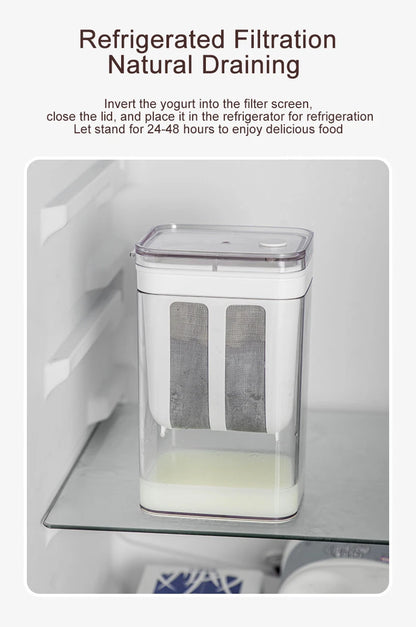 Yogurt Filter Food Strainer Greek Yogurt Machine Filter Screen Cold Extraction Whey Separation Tools Cheese Moisture Seperator