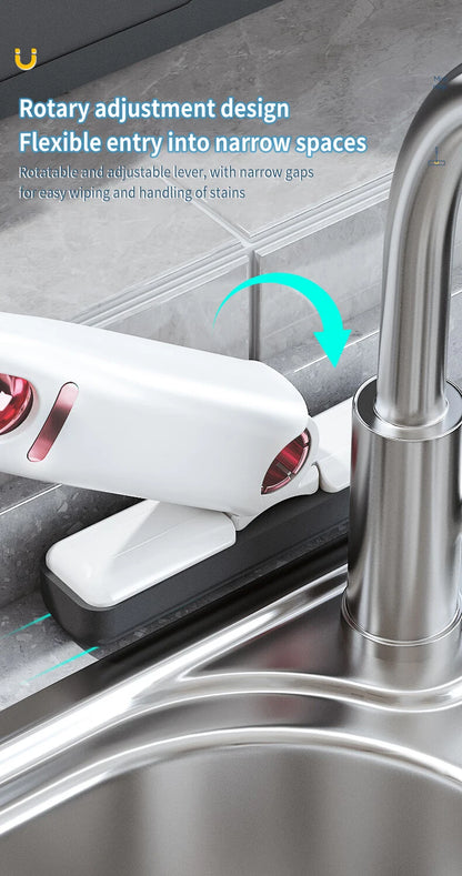 Mini Mop Powerful Squeeze Mini Mop Folding Home Cleaning Mops with Self-squeezing Floor Washing Mops Desk Window Car Clean Tools