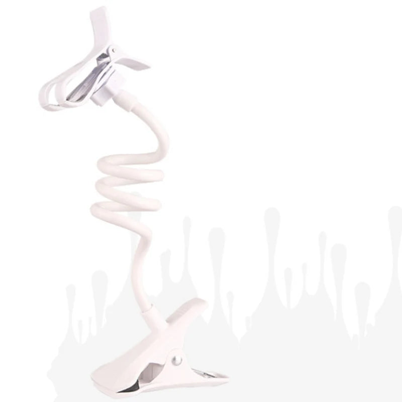 Flexible Universal Mobile Phone Holder, Lazy Bed Desktop Mount Bracket, Adjustable Cell Phone Clip, Smartphone Stand - 02ALABA