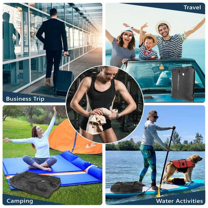 New Reusable Vacuum Bags for Travel Dustproof Space Saver Vacuum Compression Bag Waterproof Luggage Vacuum Storage Bag Backpack