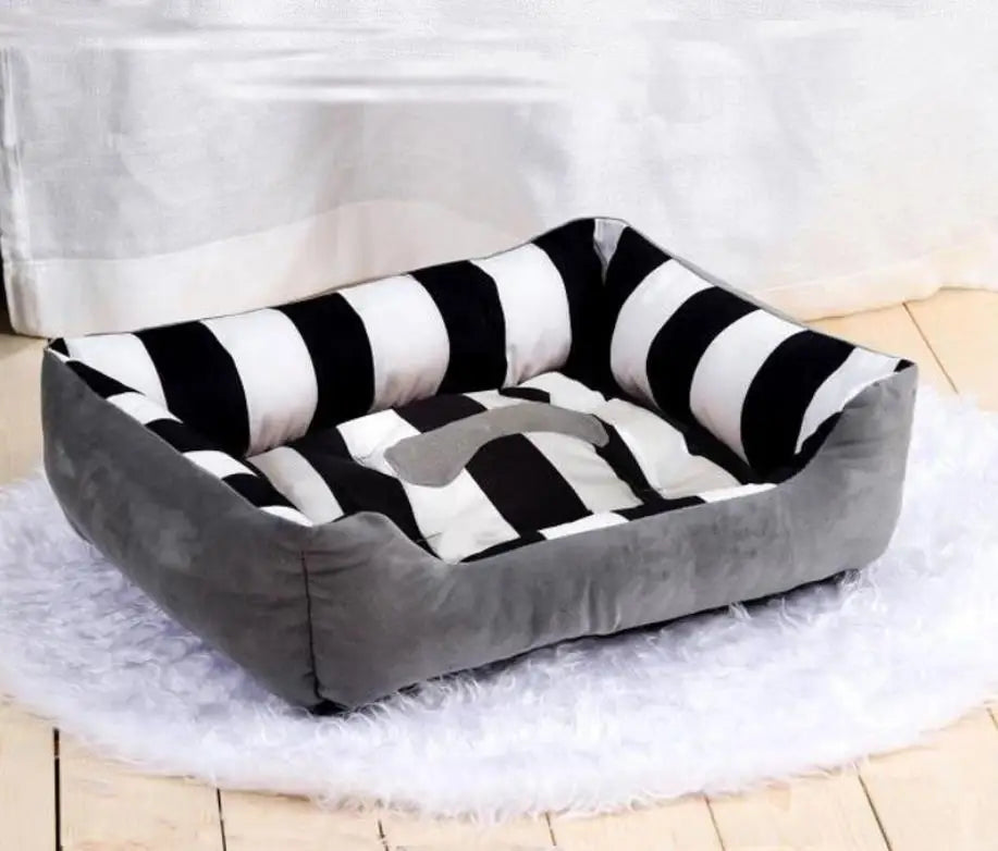 Warm Pet Nest Kennel For Small Medium Large Dogs Puppy Kitten Plus Size Bed with Machine Washable Warm Cozy Large Dog House