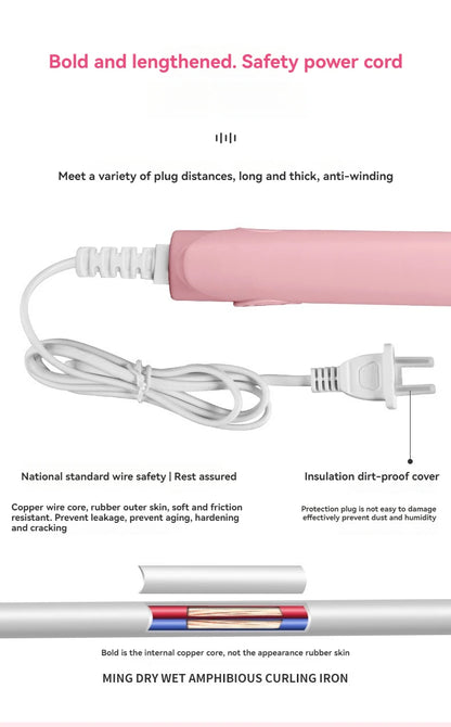 Mini Hair Straightener, Multi-color Splint, Quick Heating, Non-damaging Ceramic Plate, Bangs Clip, Curling and Straightening