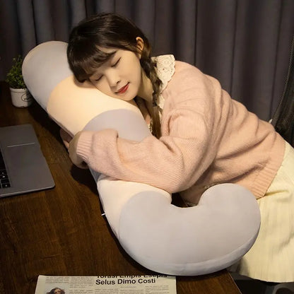 Cat Tail Long Throw Pillow Bed Side Sleep Leg Clamping Pillow Pillow Cushion Surprise Gift for Children and Girlfriends - 02ALABA