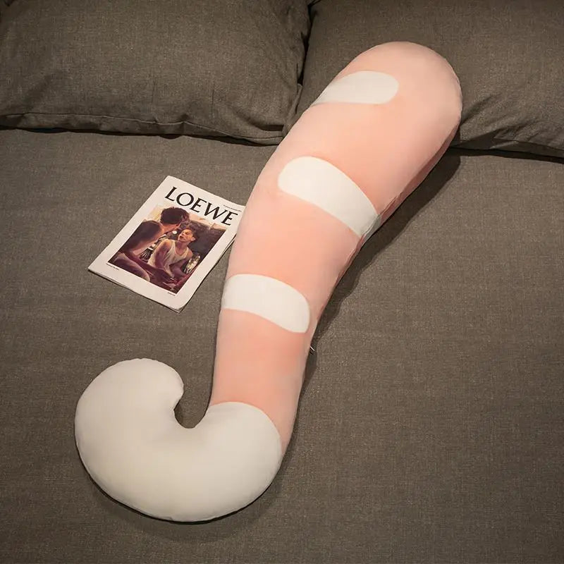 Cat Tail Long Throw Pillow Bed Side Sleep Leg Clamping Pillow Pillow Cushion Surprise Gift for Children and Girlfriends - 02ALABA