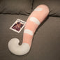 Cat Tail Long Throw Pillow Bed Side Sleep Leg Clamping Pillow Pillow Cushion Surprise Gift for Children and Girlfriends - 02ALABA