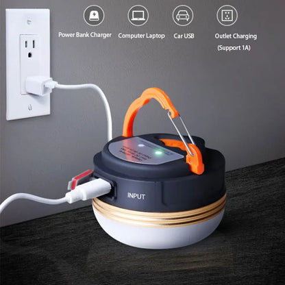 LED Lantern Portable Camping Light 3 Lighting Modes Camplights Hanging Outdoor Tent Home Emergency Lamp with Magnet