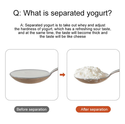 Yogurt Filter Food Strainer Greek Yogurt Machine Filter Screen Cold Extraction Whey Separation Tools Cheese Moisture Seperator