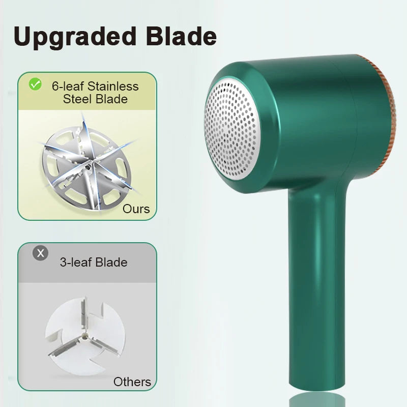 Rechargeable Fabric Shaver - Efficient Lint Remover for Clothes - 02ALABA