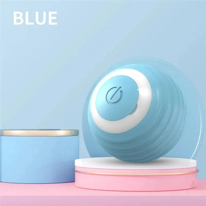 Cat Interactive Ball Training Self-moving Kitten Electric Cat Ball Toys Electronic Automatic Rolling Magic Ball Toys for Cat - 02ALABA