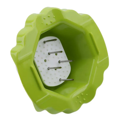 Fries Grid Stainless Potato Grid Steel Potato Kitchen Wooden Home Chip Shred Potato Vegetable Cutter Grater Slicer or Hand Guard