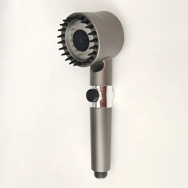 3 Modes Shower Head Adjustable High Pressure bathroom Accessories - 02ALABA