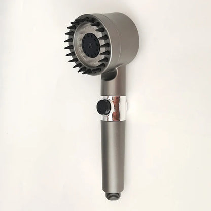 3 Modes Shower Head Adjustable High Pressure bathroom Accessories - 02ALABA