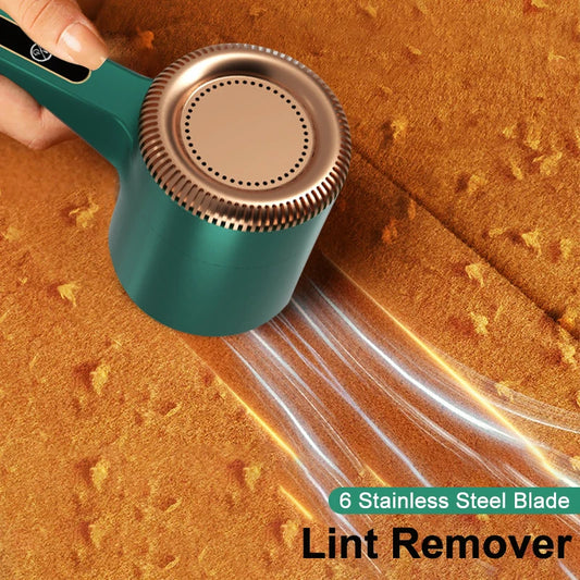 Rechargeable Fabric Shaver - Efficient Lint Remover for Clothes - 02ALABA
