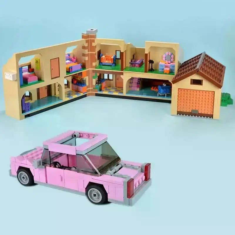 Available now: The Kwik-E-Mart and Supermarket House Model Building Block Sets 16004, 16005, 71016, 71006 - ideal toys for birthdays and Christmas gifts. - 02ALABA
