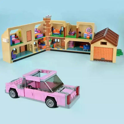 Available now: The Kwik-E-Mart and Supermarket House Model Building Block Sets 16004, 16005, 71016, 71006 - ideal toys for birthdays and Christmas gifts. - 02ALABA