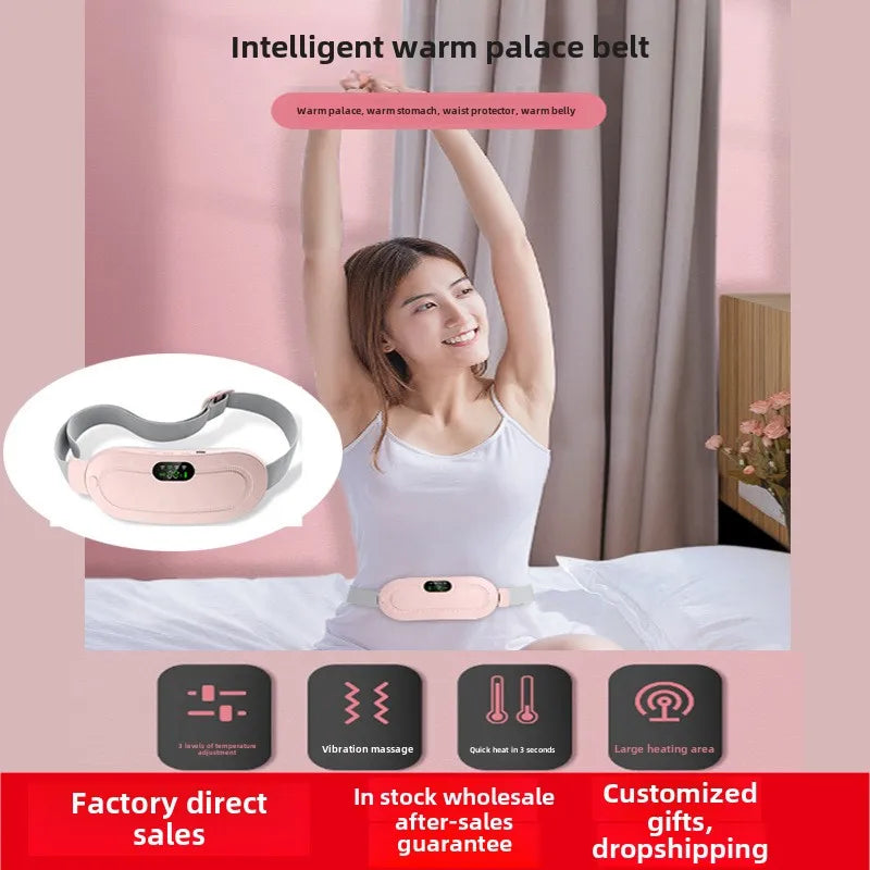 Warm Belly Waist Belt Heating Aunt Flo Artifact Warm Uterus Waist Massage
