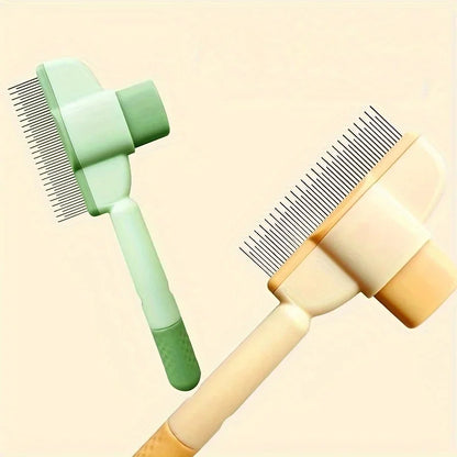 Dogs & Cats Hair Knot Comb To Remove Floating Hair Brush Cat Grooming Pet Self-cleaning Comb, Dog Grooming Comb