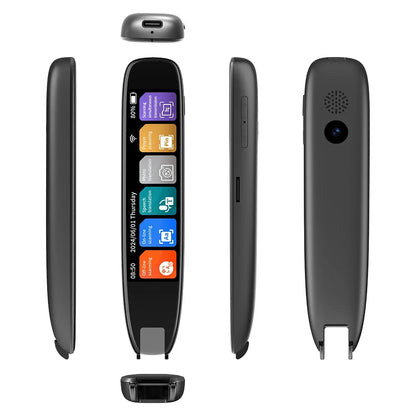 S65 Pro Smart MultifunctionTranslation Real Time Languages Translator Business Dictionary Pen Voice Scan Translator Pen