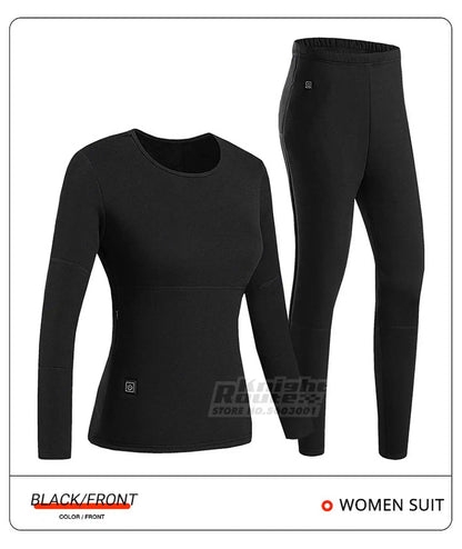 USB-Powered Heated Vest for Men and Women - Electric Heating Jacket with Adjustable Temperature for Outdoor Sports, Camping, Motorcycling, and Winter Activities