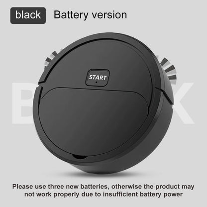 The Fully Automatic Sweeping Robot is a versatile vacuum cleaner that can also mop the floor. It's a compact, home-use device designed for convenience, known as the Lazybones Intelligent 3-in-1 Sweeper. - 02ALABA