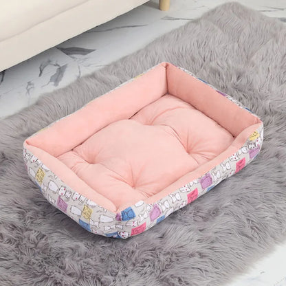 Warm Pet Nest Kennel For Small Medium Large Dogs Puppy Kitten Plus Size Bed with Machine Washable Warm Cozy Large Dog House