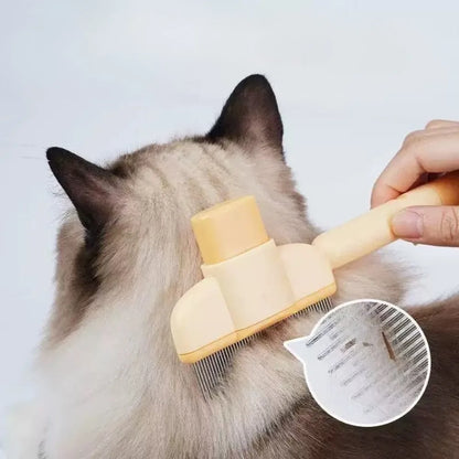 Pet Cat Comb Cat Dog Hair Remover Brush Cat Hair Grooming And Care Comb For Long Hair Dog Pet Brush Hair Removal Cleaning Tool