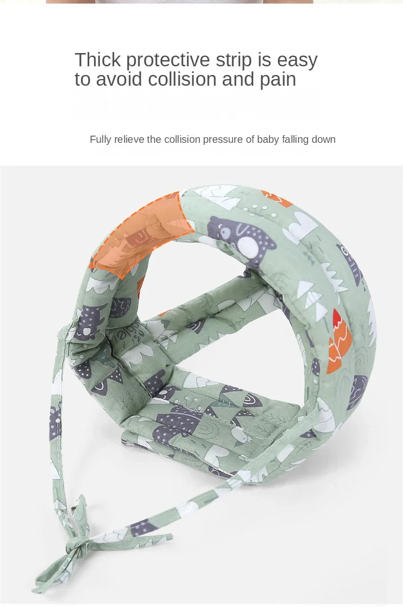 Anti-collision Protective Hat Baby Safety Helmet Soft Comfortable Head Security & Protection Adjustable Hats Baby Toddler Cap