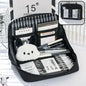 12 Layers Large Capacity Pencil Case Good Looking Multifunctional Classification Storage Stationery Storage Bag 1pc - 02ALABA
