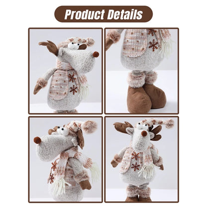 Telescopic Christmas Doll Merry Christmas Decorations For Home 2025 Christmas Ornament Xmas Navidad Noel Gifts New Year 2026