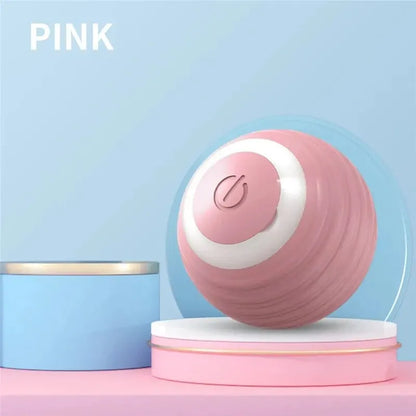 Cat Interactive Ball Training Self-moving Kitten Electric Cat Ball Toys Electronic Automatic Rolling Magic Ball Toys for Cat - 02ALABA
