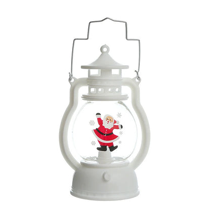 LED Lantern Lights featuring Santa Claus, Snowman, and Christmas Tree designs, perfect as Merry Christmas decorations for homes. - 02ALABA