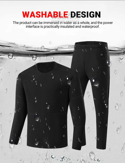 USB-Powered Heated Vest for Men and Women - Electric Heating Jacket with Adjustable Temperature for Outdoor Sports, Camping, Motorcycling, and Winter Activities