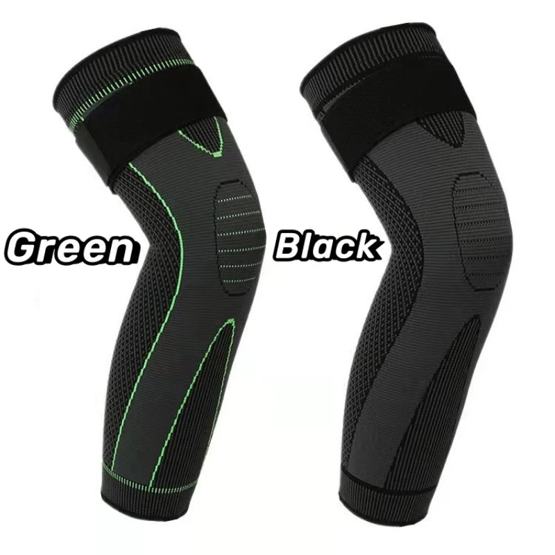1 Pc Compression Knee Pad - Extended Support Sport Sleeve, Elastic Brace for Arthritis & Joint Pain Relief