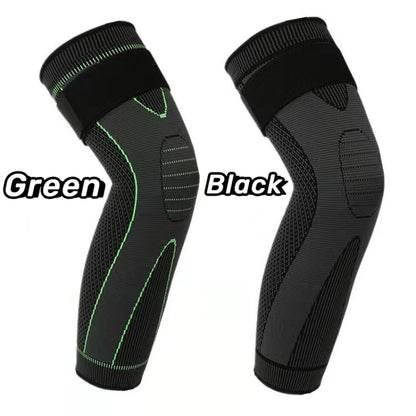 1 Pc Compression Knee Pad - Extended Support Sport Sleeve, Elastic Brace for Arthritis & Joint Pain Relief