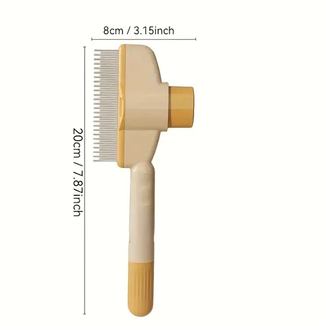 Dogs & Cats Hair Knot Comb To Remove Floating Hair Brush Cat Grooming Pet Self-cleaning Comb, Dog Grooming Comb