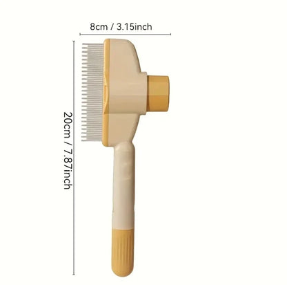 Dogs & Cats Hair Knot Comb To Remove Floating Hair Brush Cat Grooming Pet Self-cleaning Comb, Dog Grooming Comb