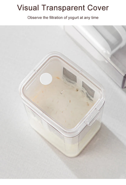 Yogurt Filter Food Strainer Greek Yogurt Machine Filter Screen Cold Extraction Whey Separation Tools Cheese Moisture Seperator