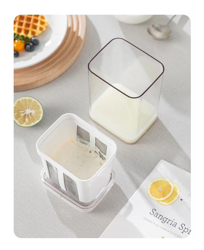Yogurt Filter Food Strainer Greek Yogurt Machine Filter Screen Cold Extraction Whey Separation Tools Cheese Moisture Seperator